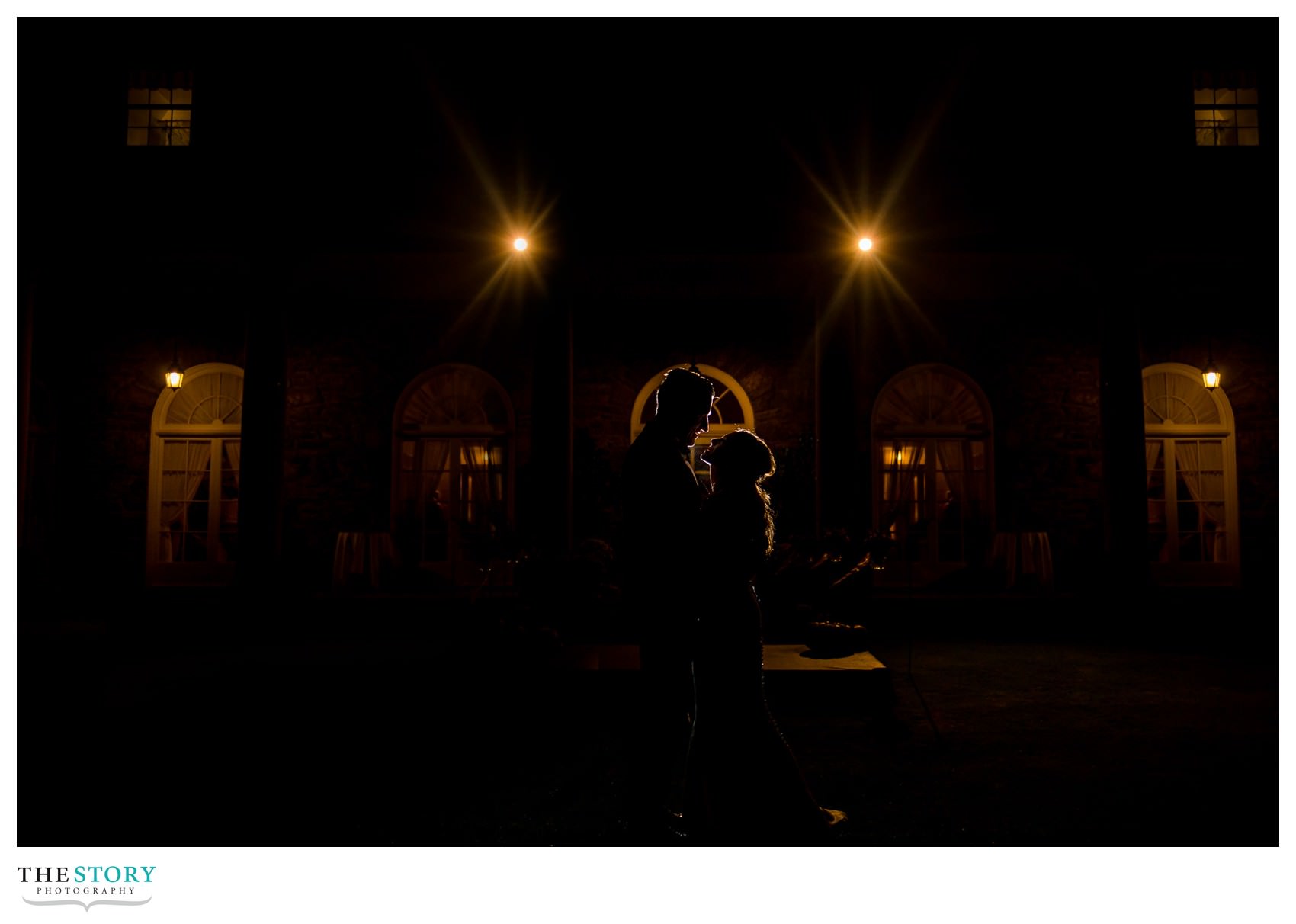 abstract wedding photo at Onondaga Country Club
