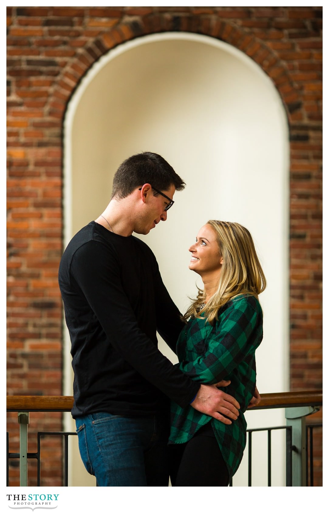 engagement photography at Quincy Market