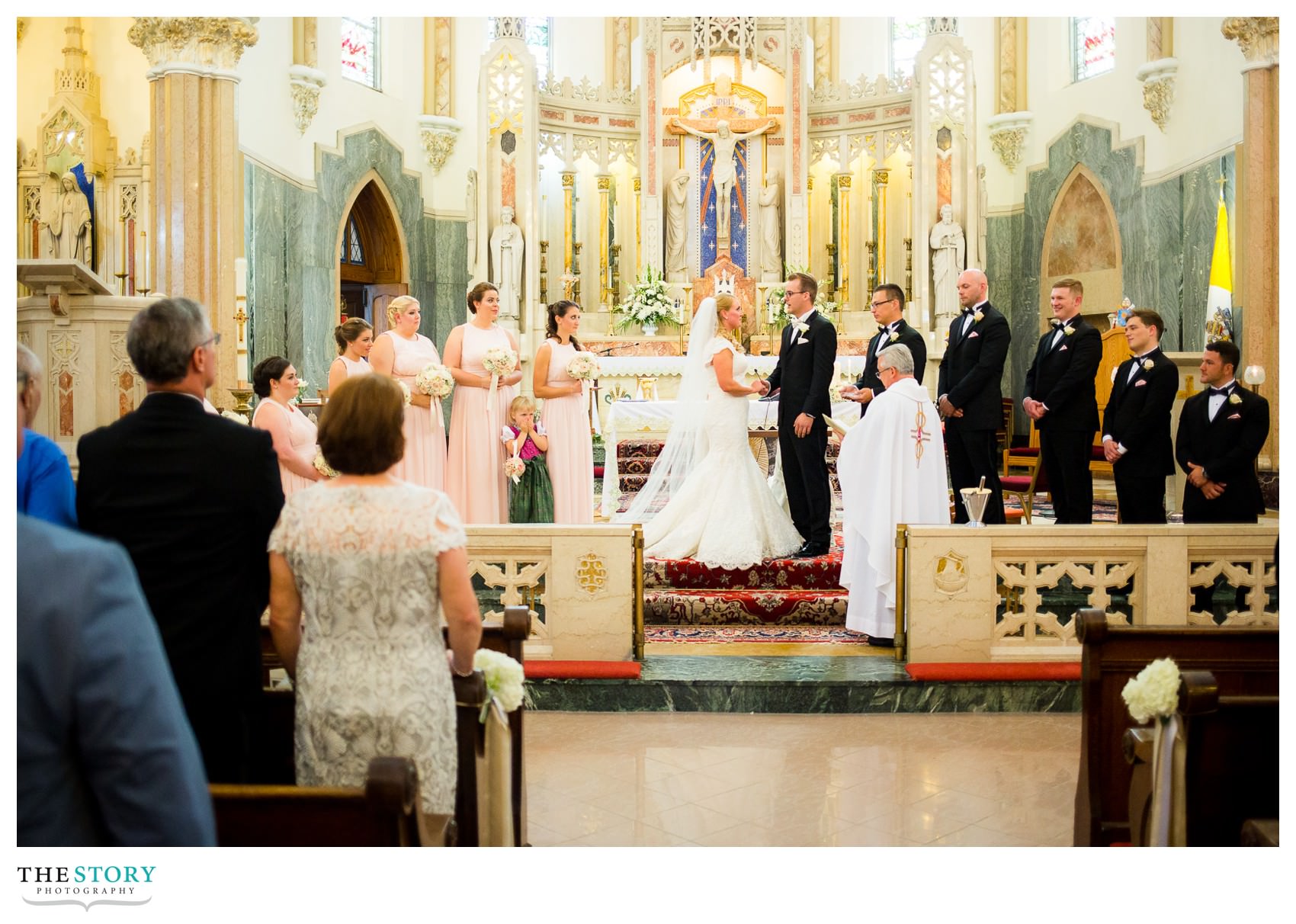 sacred heart syracuse wedding photos