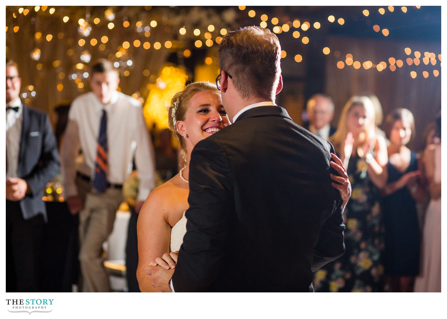 Sky Armory Wedding reception first dance