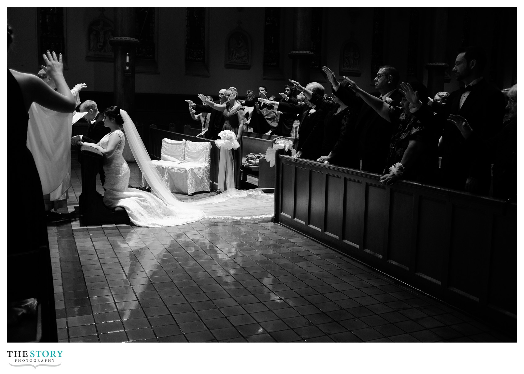 black and white syracuse wedding photos