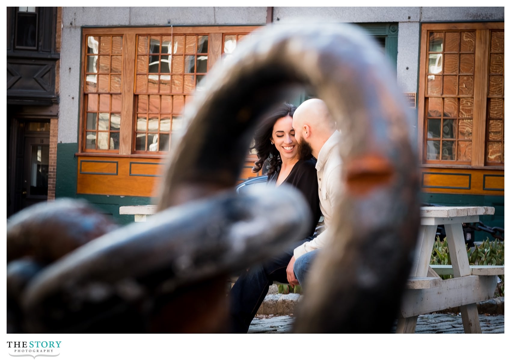 Boston North End engagement photography