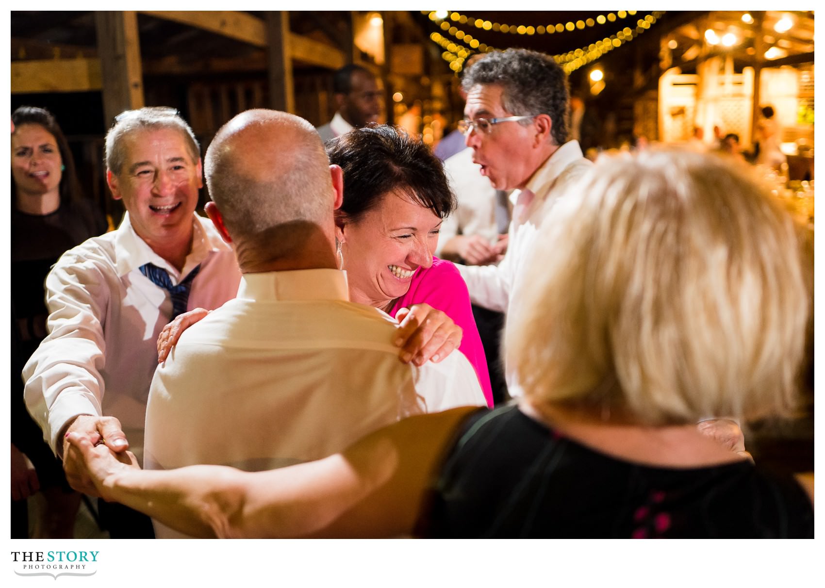 wedding reception photo in Ithaca