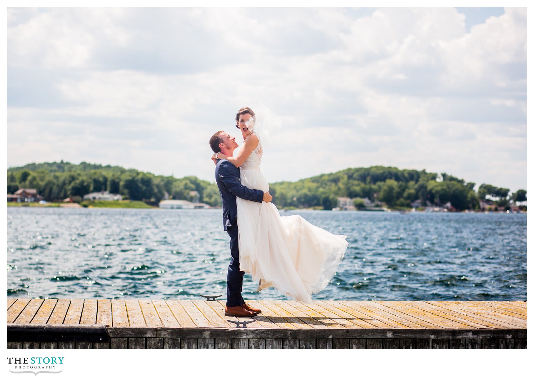 river wedding in Clayton, NY