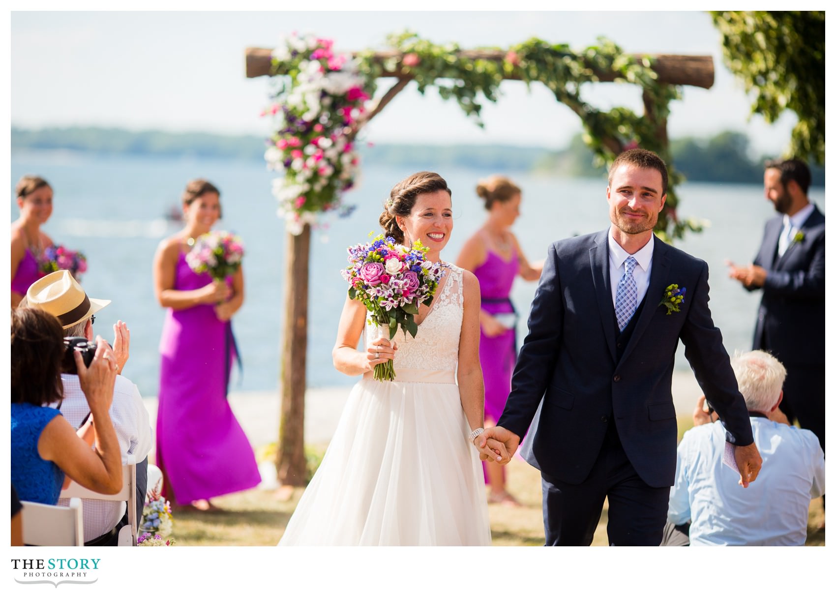 antique boat museum wedding photography