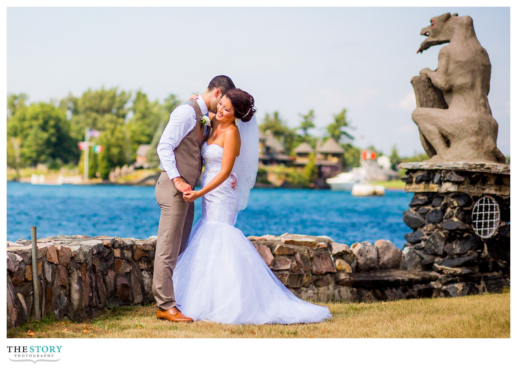 cherry island wedding photography in Alexandria Bay