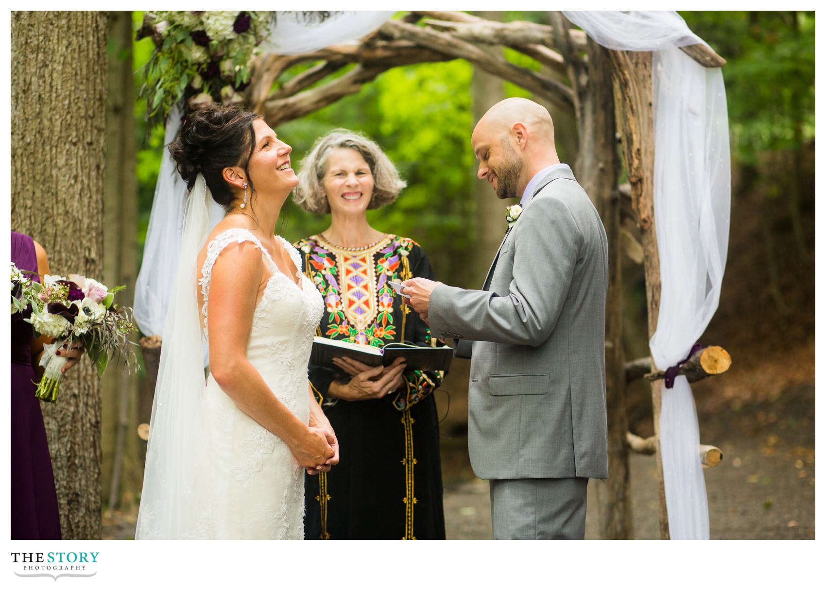 Candid Ithaca wedding photography