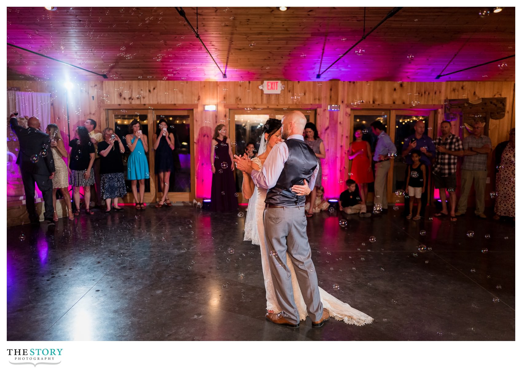 New park Ithaca wedding first dance