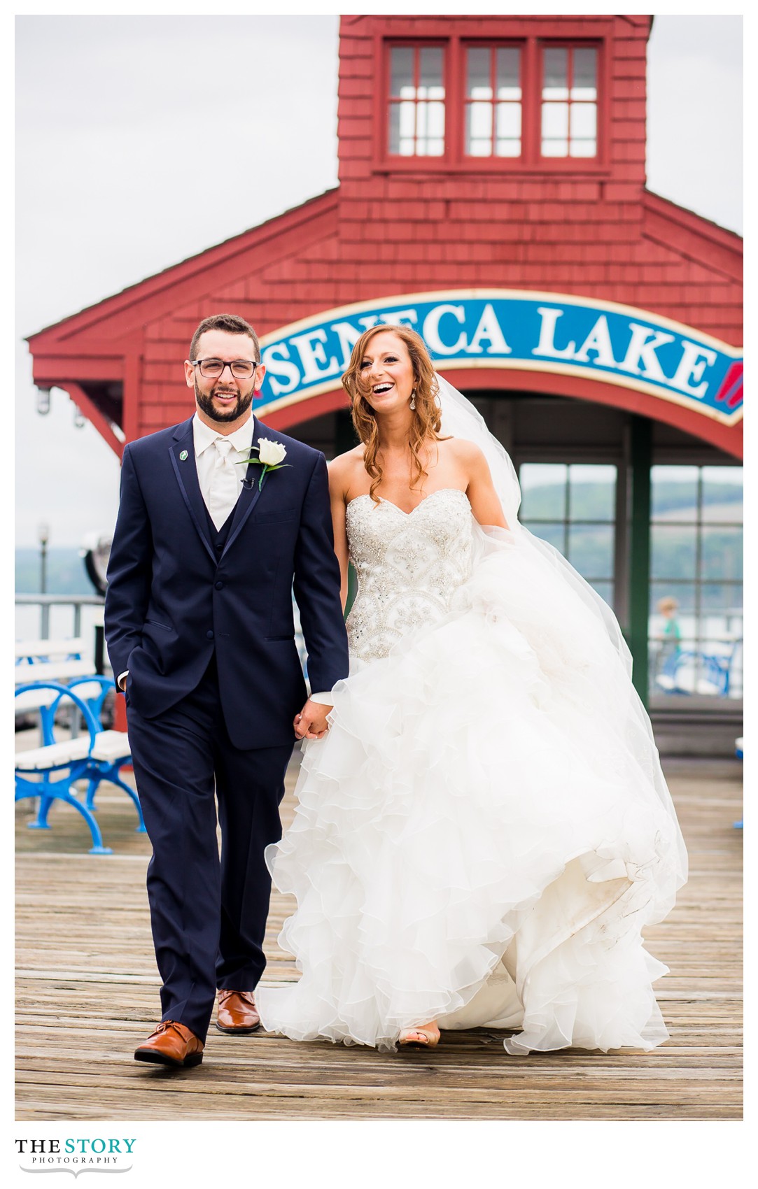 Watkins Glen wedding photography on Seneca Lake