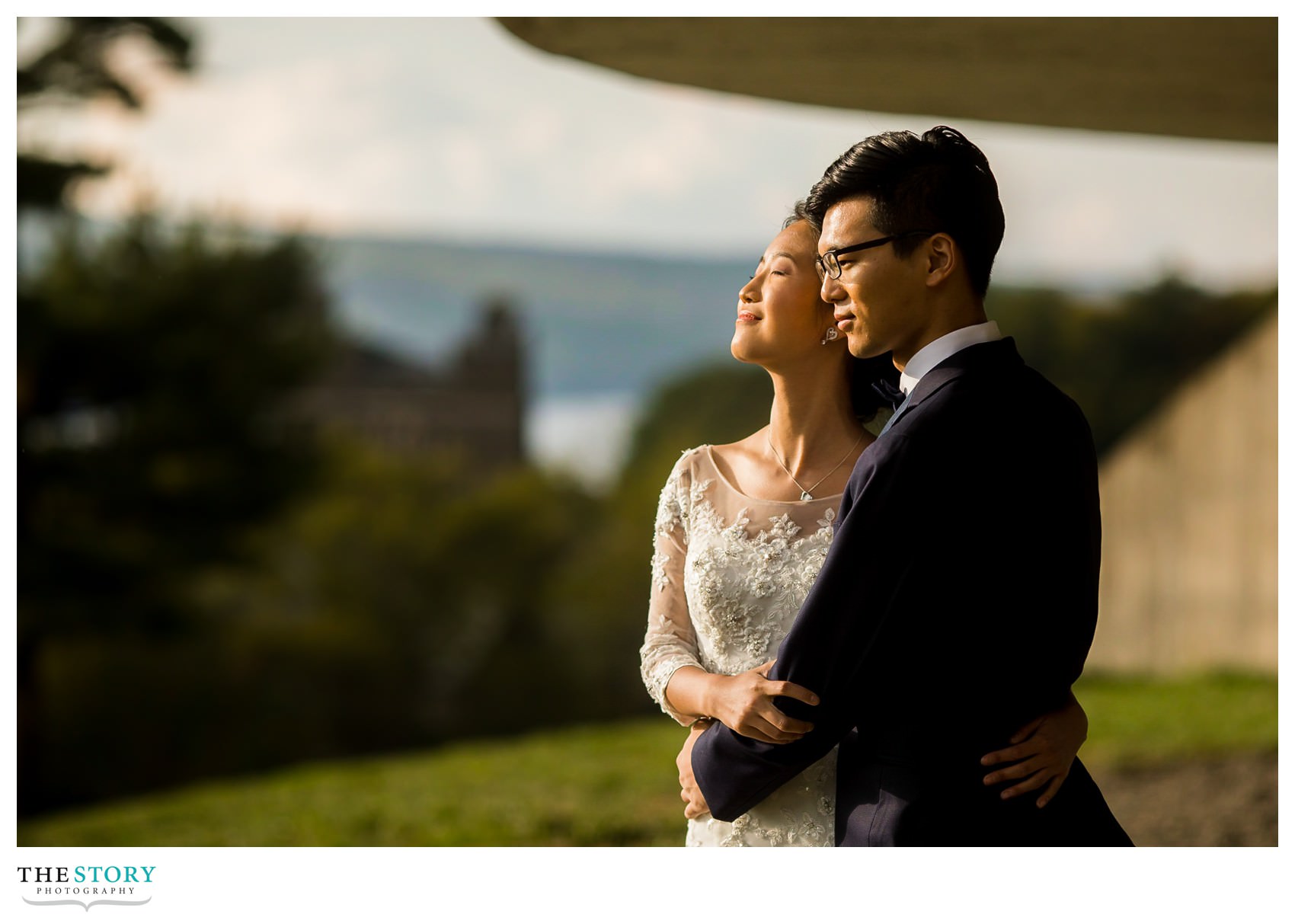 wedding portraits at Cornell