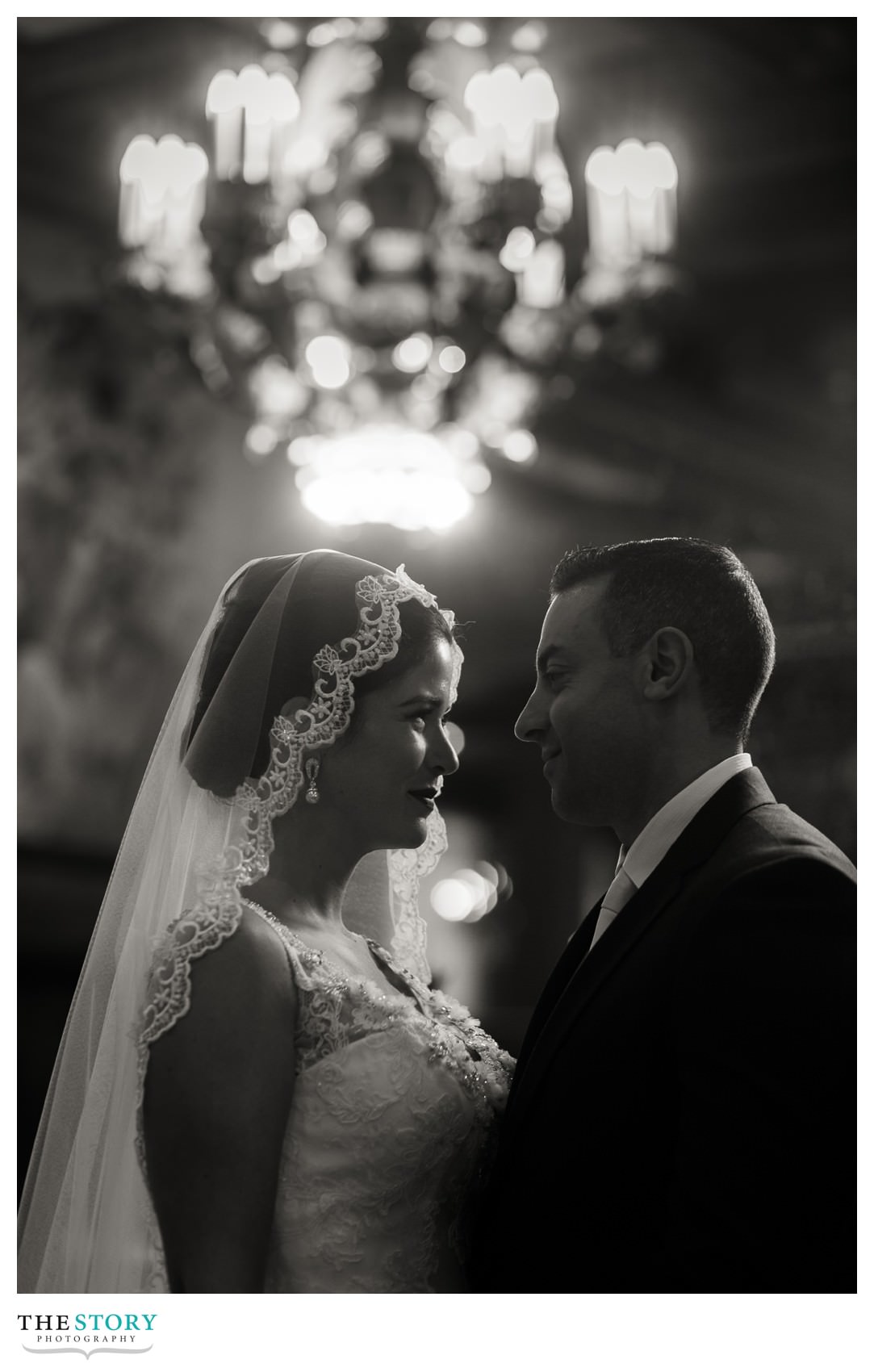 black and white Syracuse wedding photography