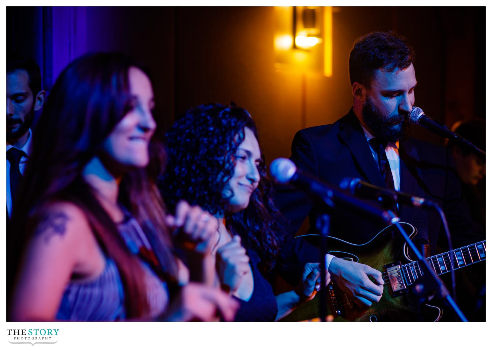 Silver Arrow Band plays wedding reception in Skaneateles, NY