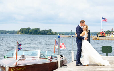 Stephanie & Jason’s 1000 Islands Harbor Hotel Wedding!